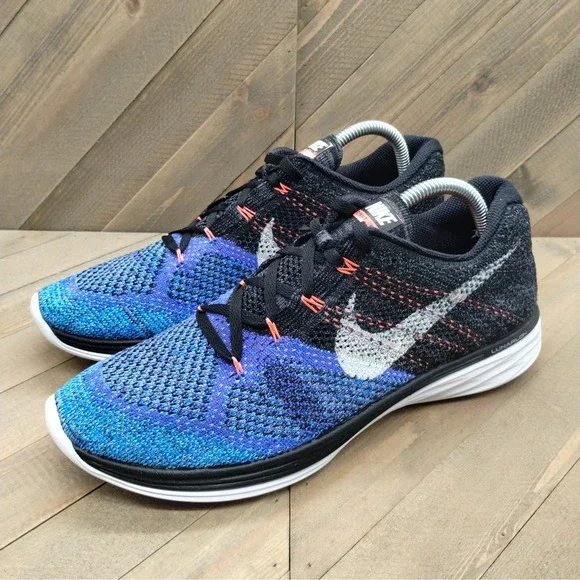 Running Shoes Nike Flyknit Lunar Blue Nike Flyknit Lunar Brave